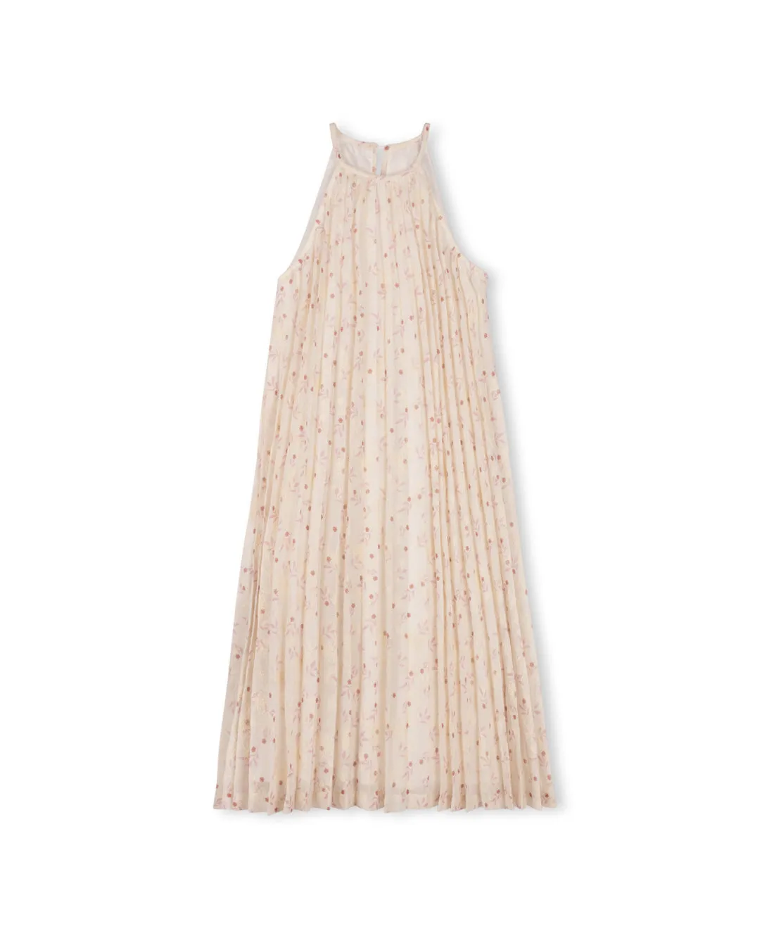 MINIMAL FLORAL MULE FLORAL EMBROIDERY LINEN JUMPER