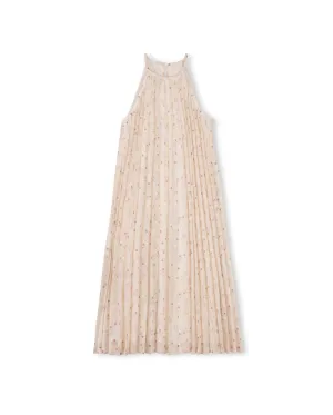 MINIMAL FLORAL MULE FLORAL EMBROIDERY LINEN JUMPER