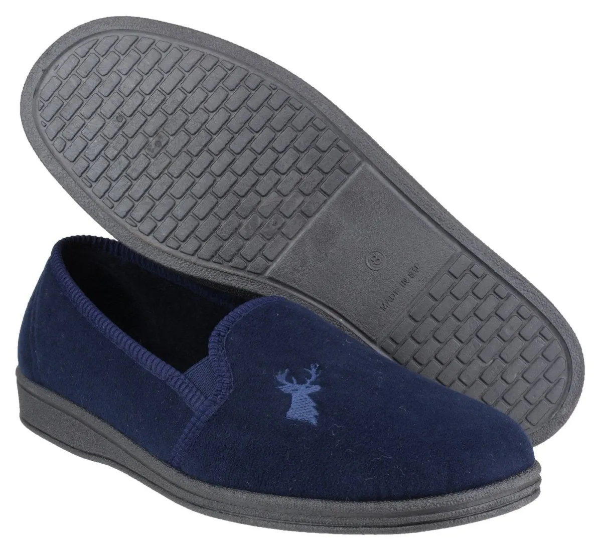 Mirak Stag Classic Slip On Mens Slippers