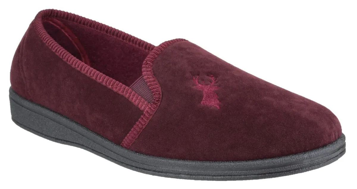 Mirak Stag Classic Slip On Mens Slippers