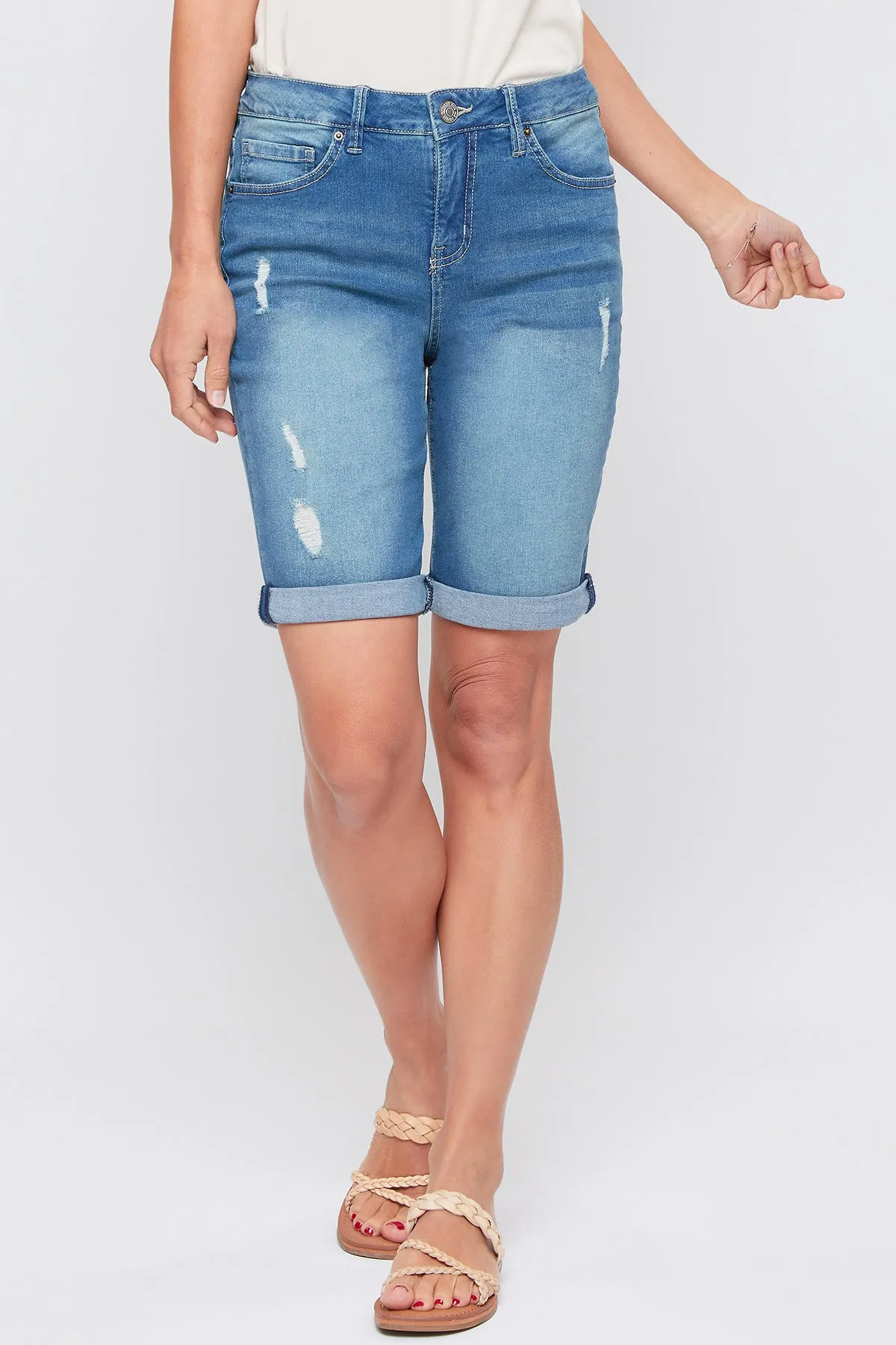 Missy Tummy Control Slim Stretch Bermuda, Pack Of 12
