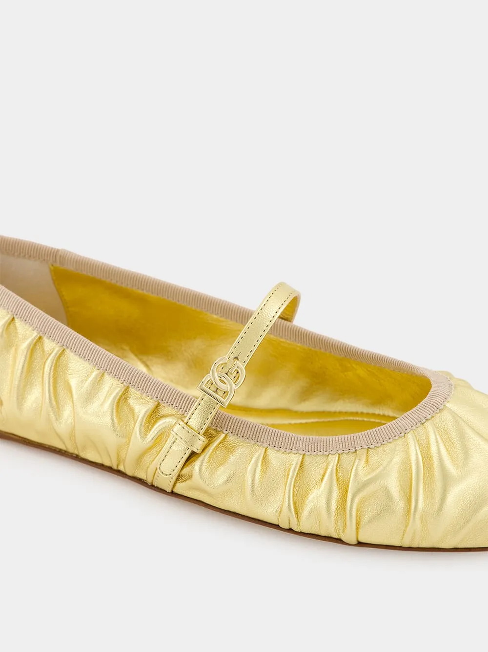 Nappa Mordore Ballet Flats