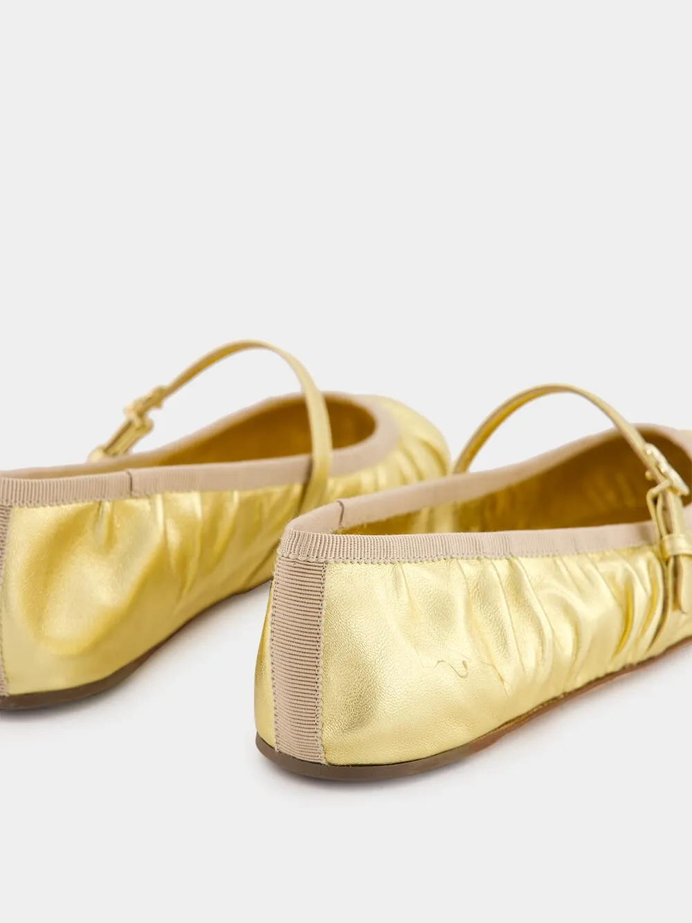 Nappa Mordore Ballet Flats