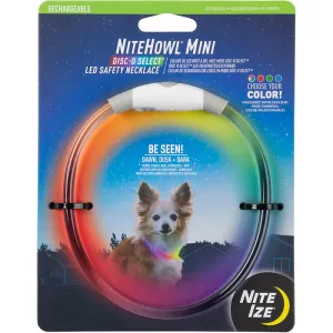 Nite Ize NiteHowl® Mini Rechargeable LED Safety Necklace - Disc-O Select™
