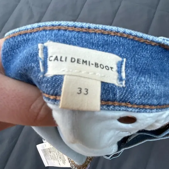 NWOT Cali Demi-Boot Jeans in Dorrance Wash:‎ TENCEL™ Denim Edition 33