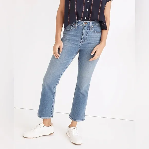 NWOT Cali Demi-Boot Jeans in Dorrance Wash:‎ TENCEL™ Denim Edition 33