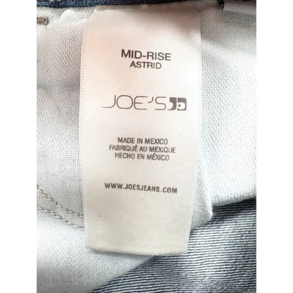 NWT Joe’s Jeans Astrid Mid Rise Skinny Ankle – Size 26