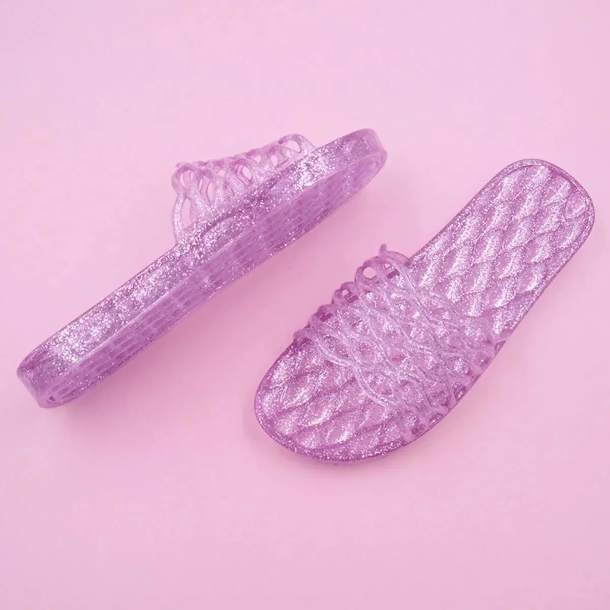 Open Toe Flats Slippers