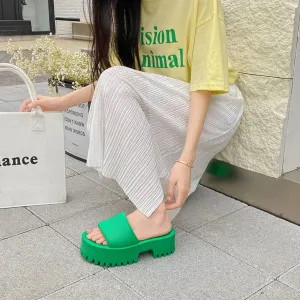 Open Toe Platform Sandals