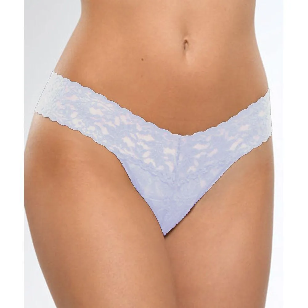 Pack of 2 Net Lace Panty - Cotton Jersey Panty - Mix Colours