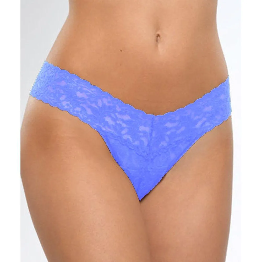 Pack of 2 Net Lace Panty - Cotton Jersey Panty - Mix Colours
