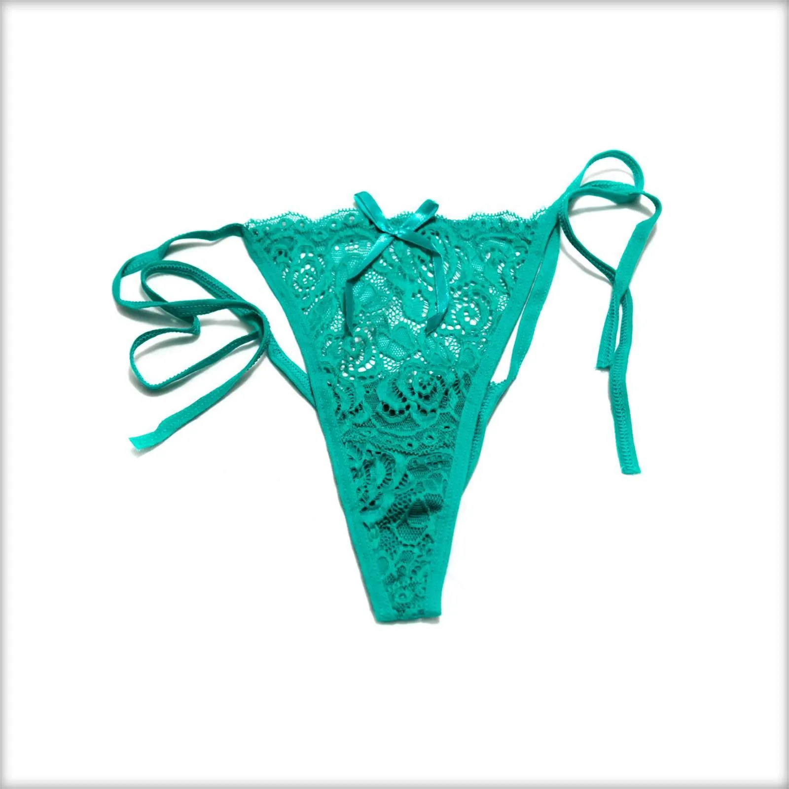 Pack Of 3 Lace Tie Bikini Panty