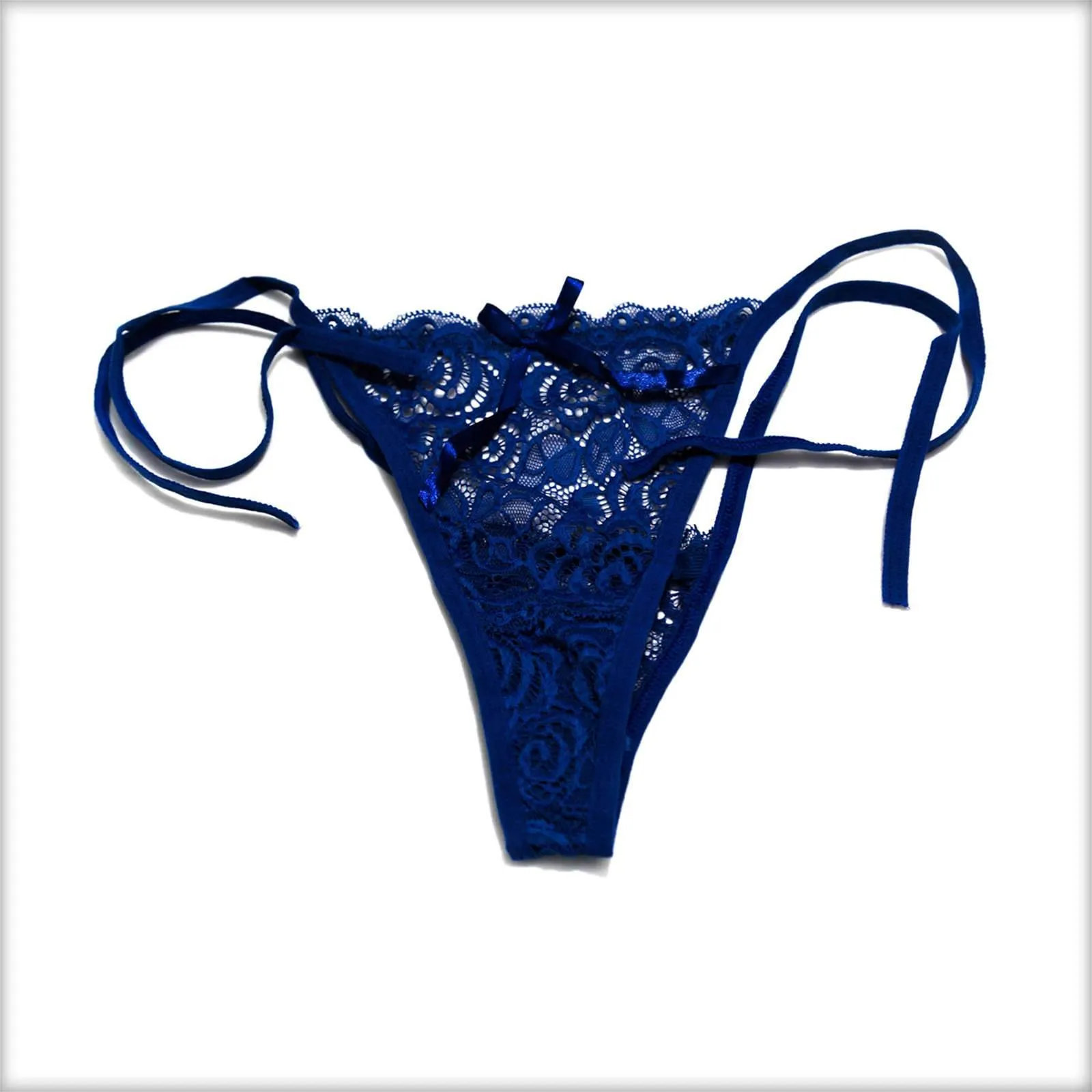 Pack Of 3 Lace Tie Bikini Panty