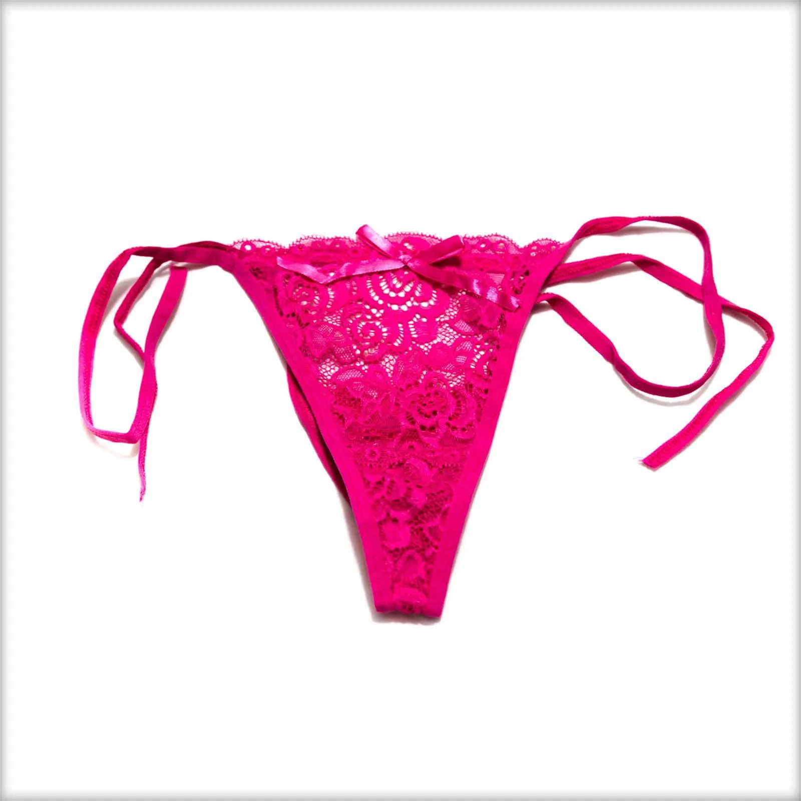 Pack Of 3 Lace Tie Bikini Panty