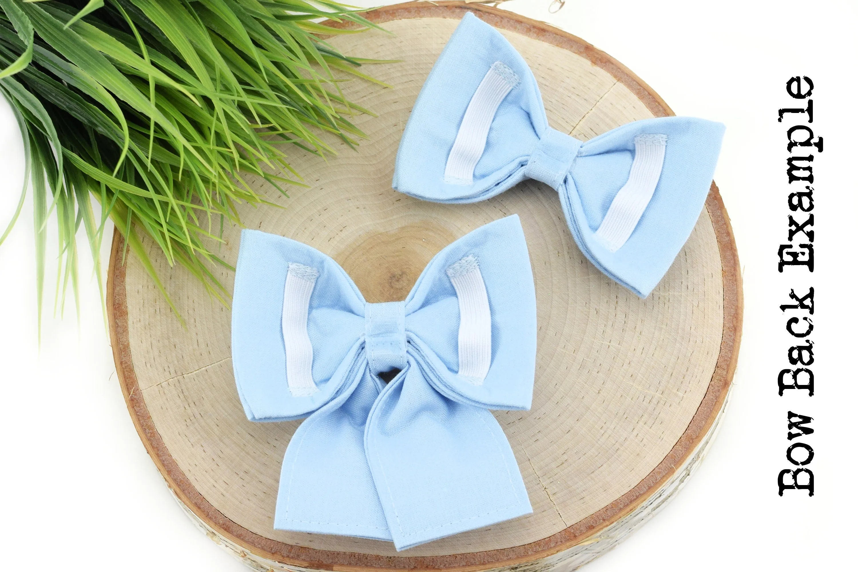 Patriotic Popsicle Dog Collar Bow