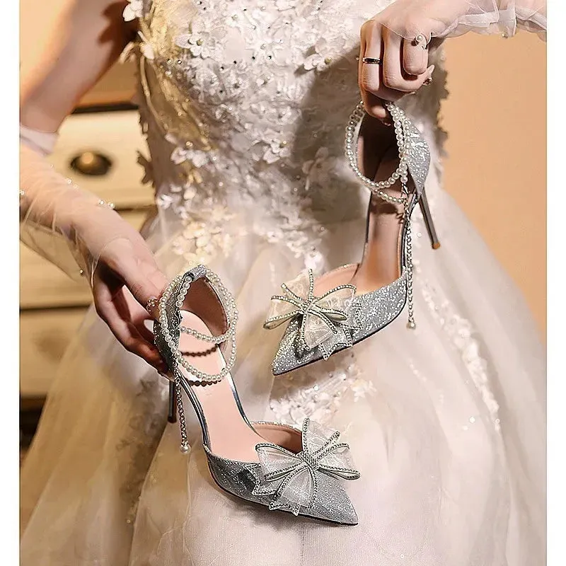 Point Toe Stiletto Pumps