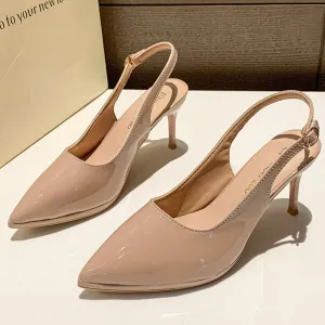 Point Toe Stiletto Pumps