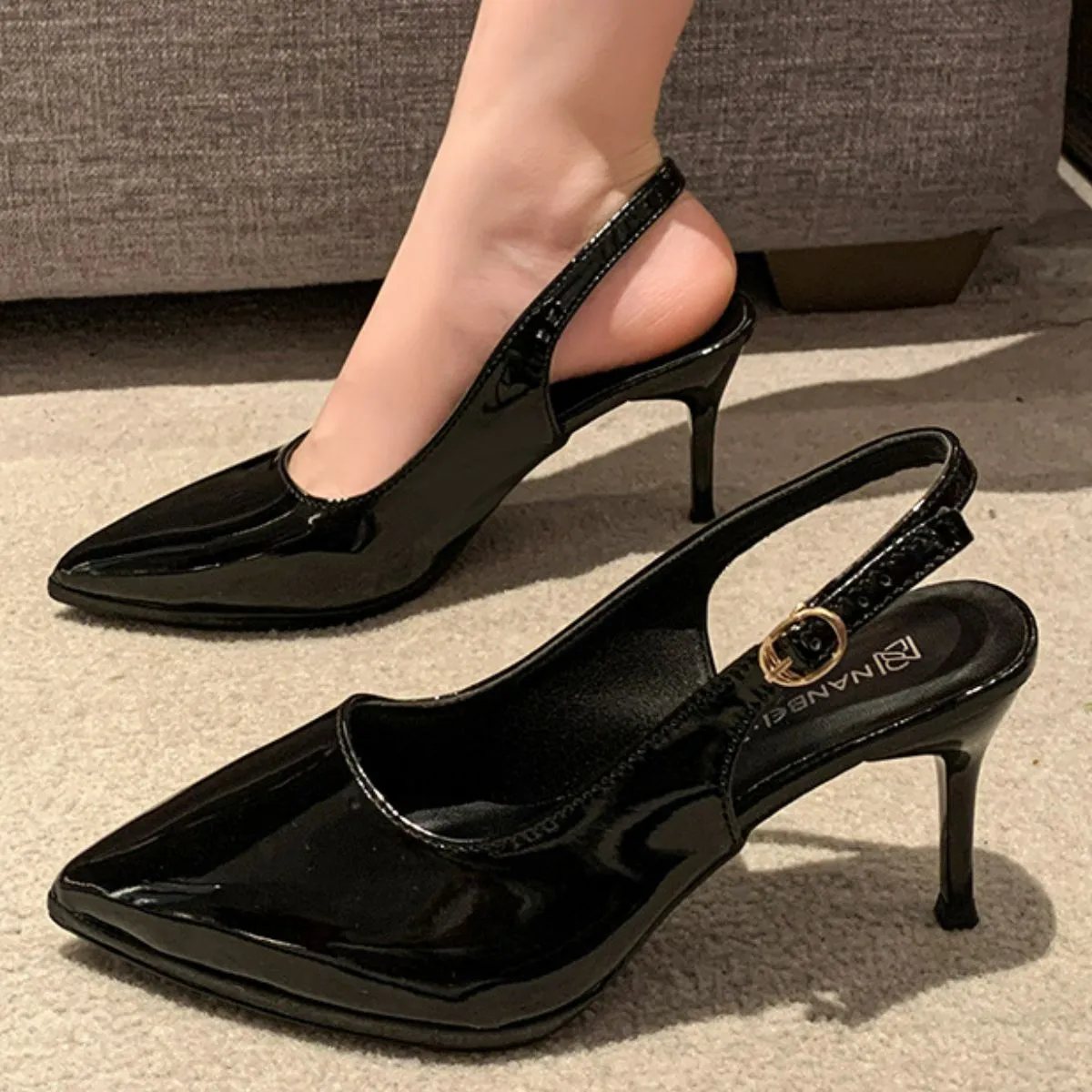 Point Toe Stiletto Pumps