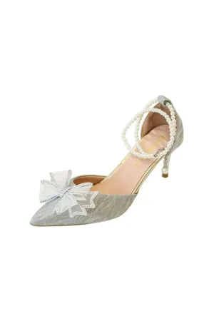 Point Toe Stiletto Pumps