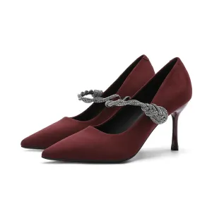 Point Toe Stiletto Pumps