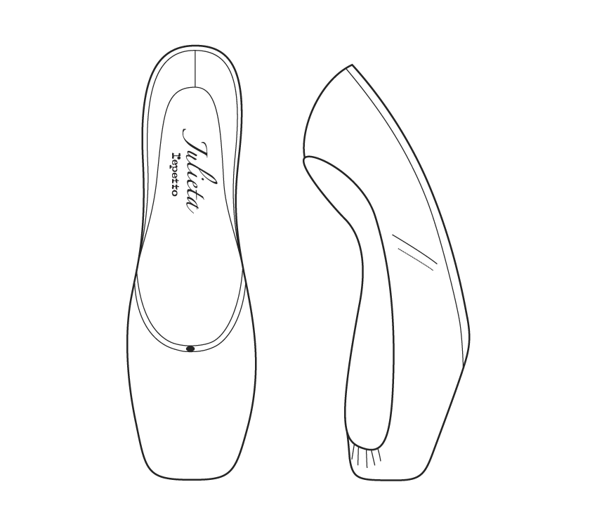 Pointe Julieta - Narrow box Soft sole