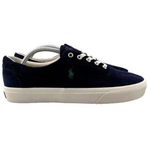 Polo Ralph‎ Lauren Keaton Blue Corduroy Sneakers - Sz 10.5 - Navy Blue