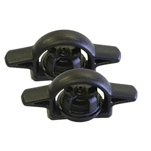 PT278-35112, PT278-35160 Bed Cleat for 2005-2021 Toyota Tacoma and Tundra - Compatible with Jeep Gladiator,Ram Rail System (2)