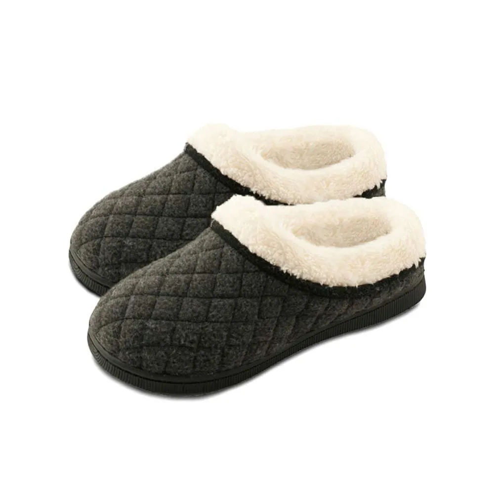 Pupeez Girls Slipper Cozy Comfort Warm Quilted Fleece Clog House Shoe