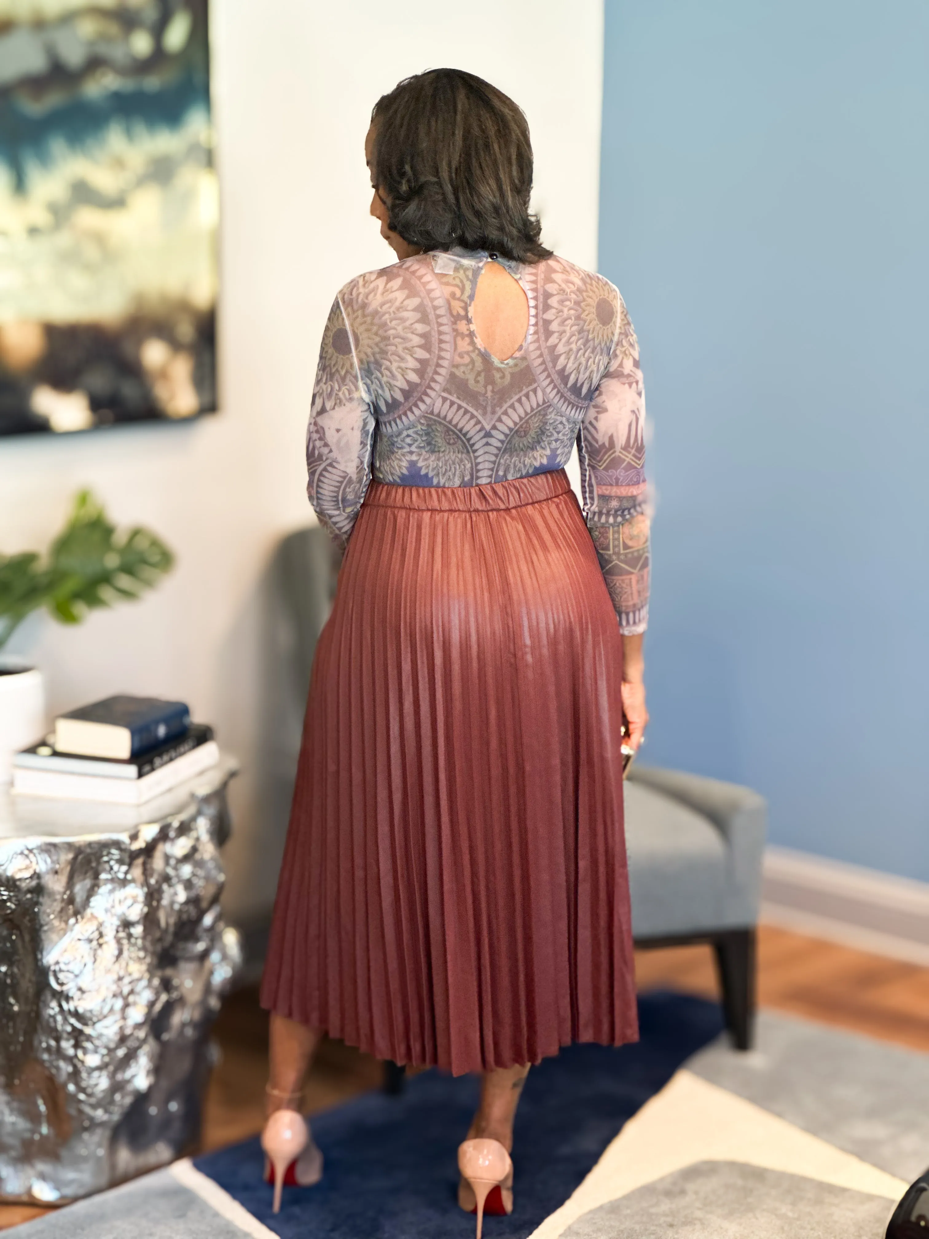 "Michelle" Pleated Skirt