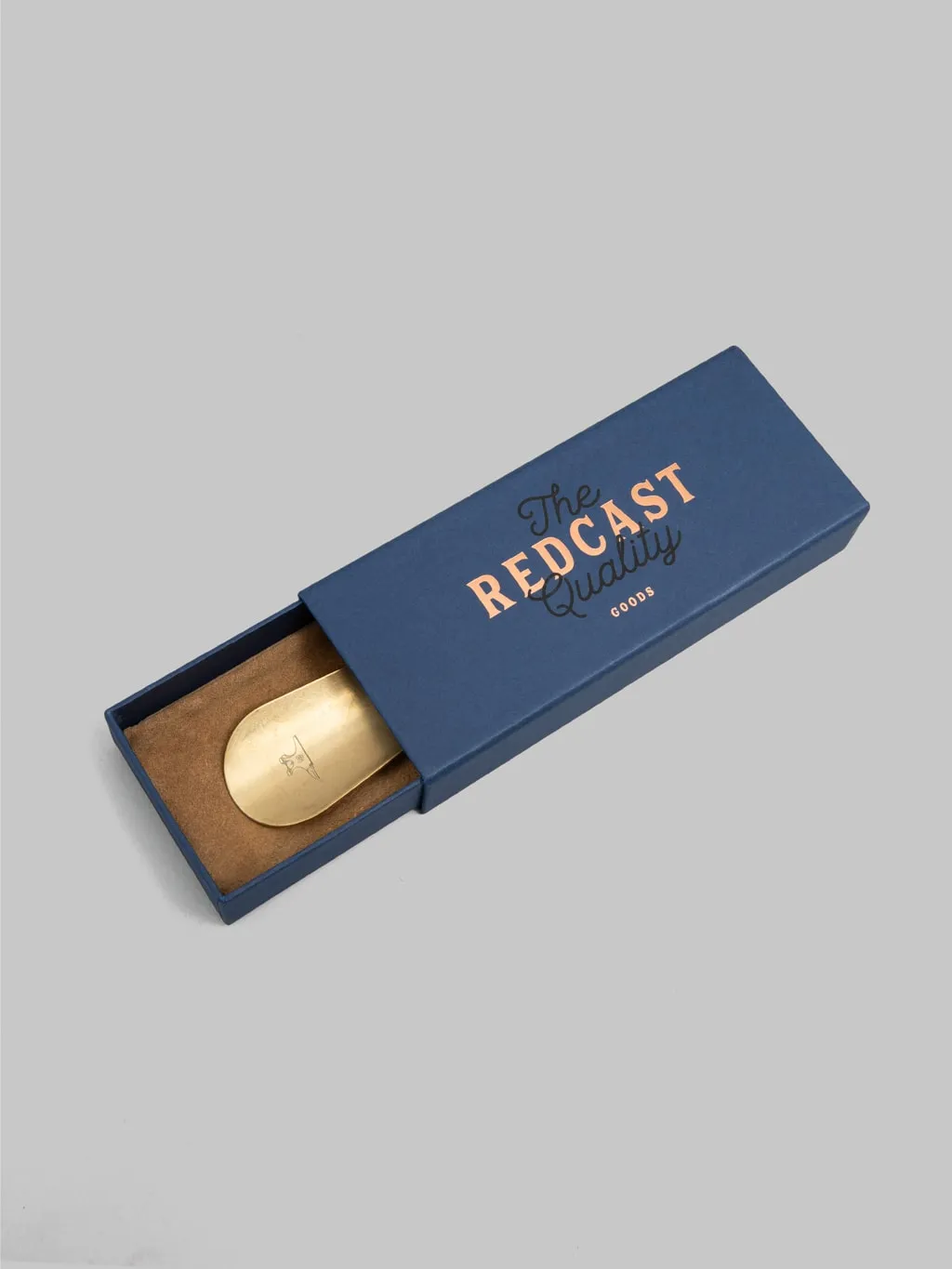 Redcast Heritage Solid Brass Travel Shoehorn