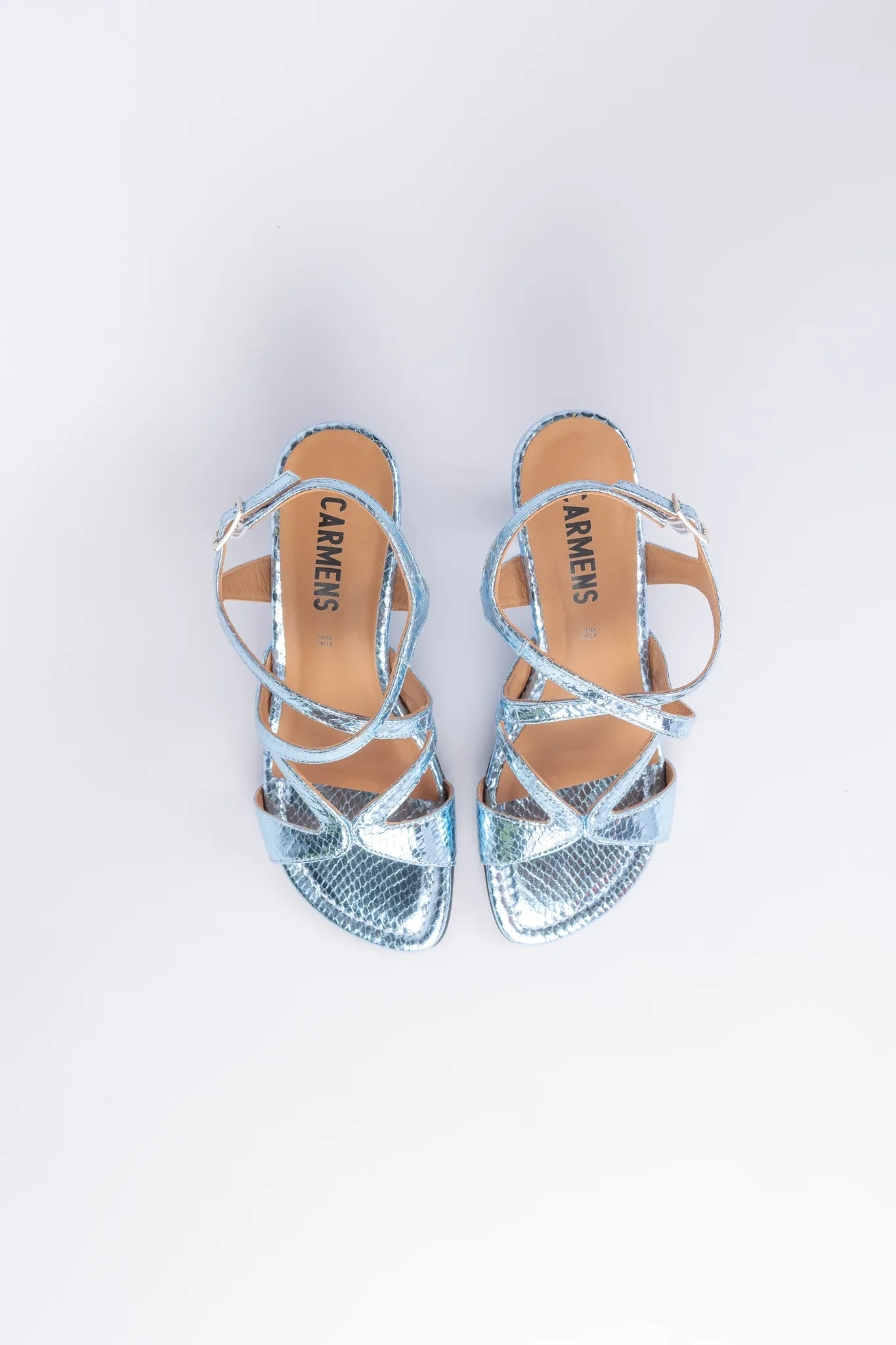 RENOW CROSS HEELS - CIELO