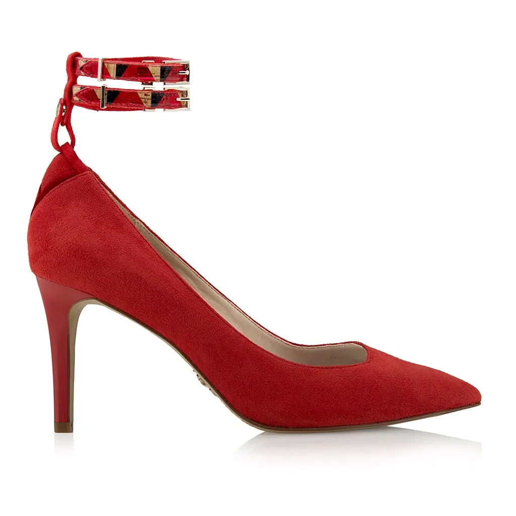 REVERSIBLE DOUBLE WRAP ANKLE STRAPS