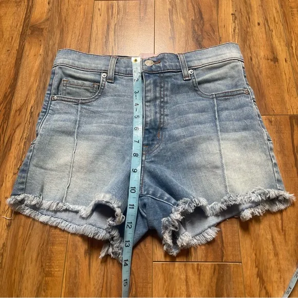 REVICE Denim Venus Cutoffs Distressed Star Shorts Size 27