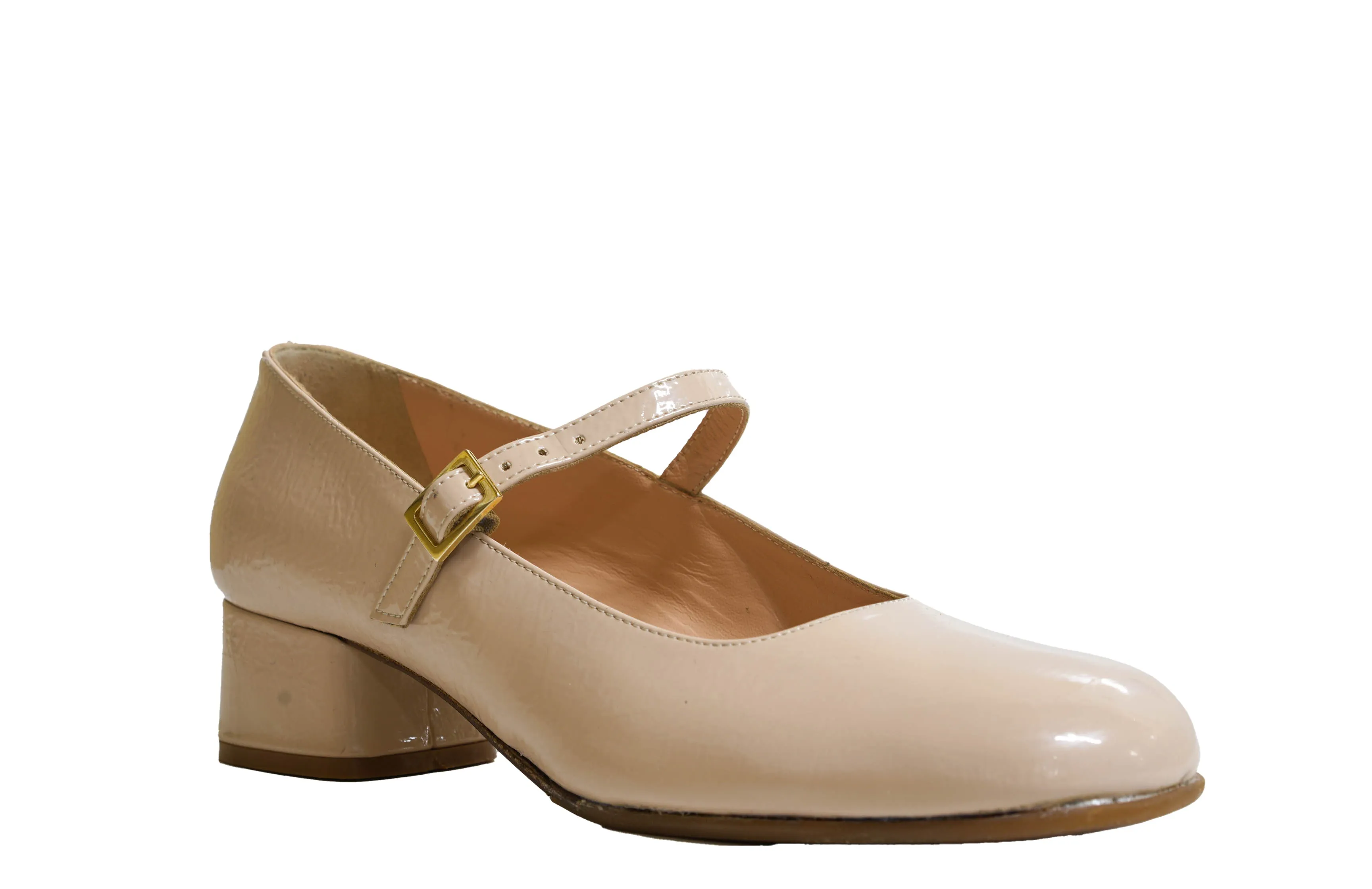 Roberto Serpentini Women's Cipria Patent Shoe 0376 NEW Winter 30% off
