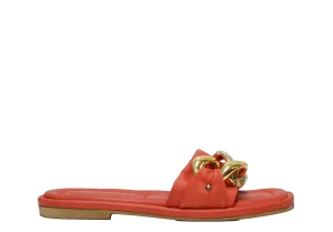 Roberto Serpentini Women's Red Chain Shoe 00299