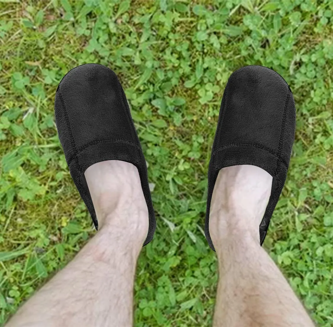 Roxoni Men's Terry House Slippers