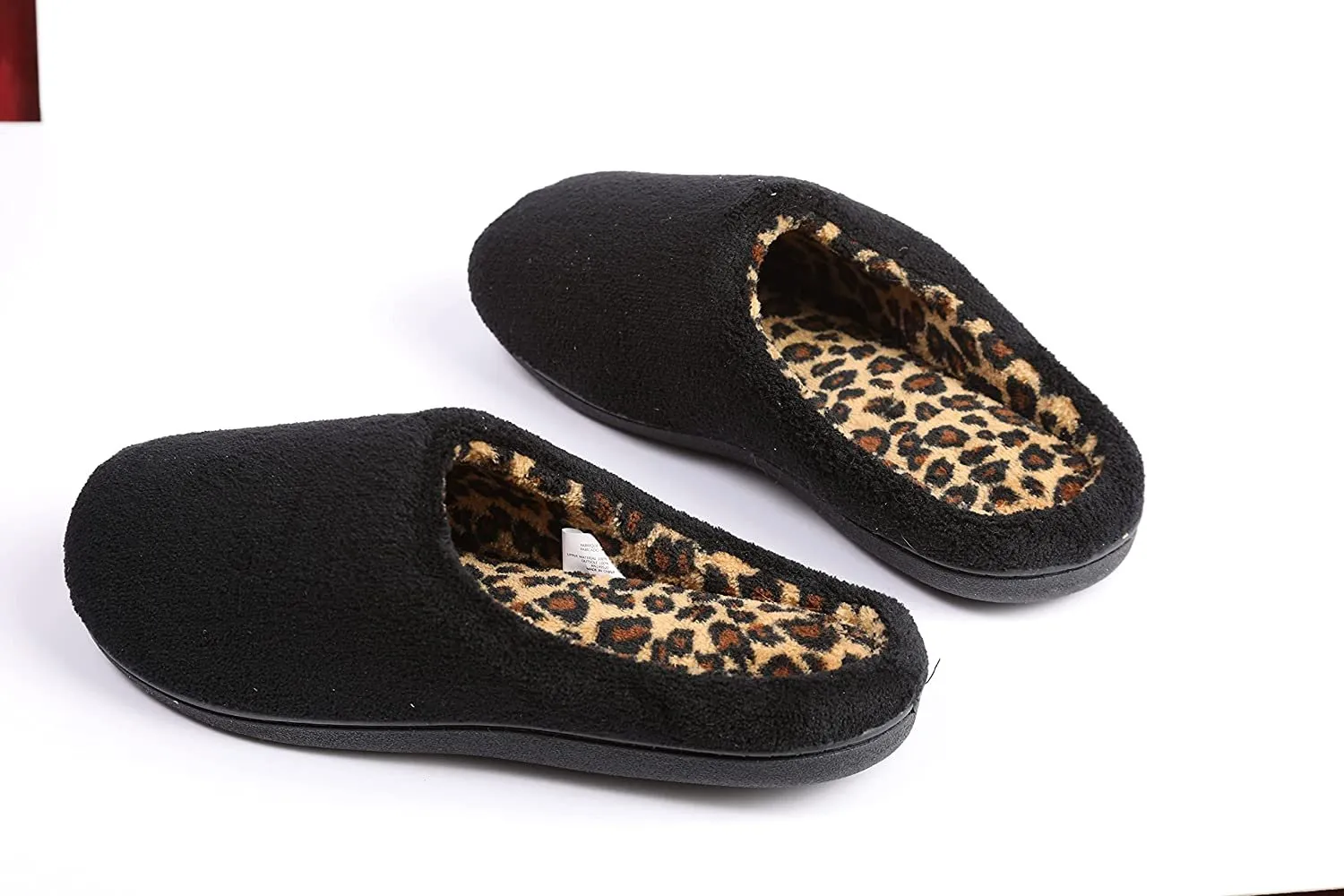 Roxoni Women’s Clog Slippers Microterry Memory Foam Comfy Footbed
