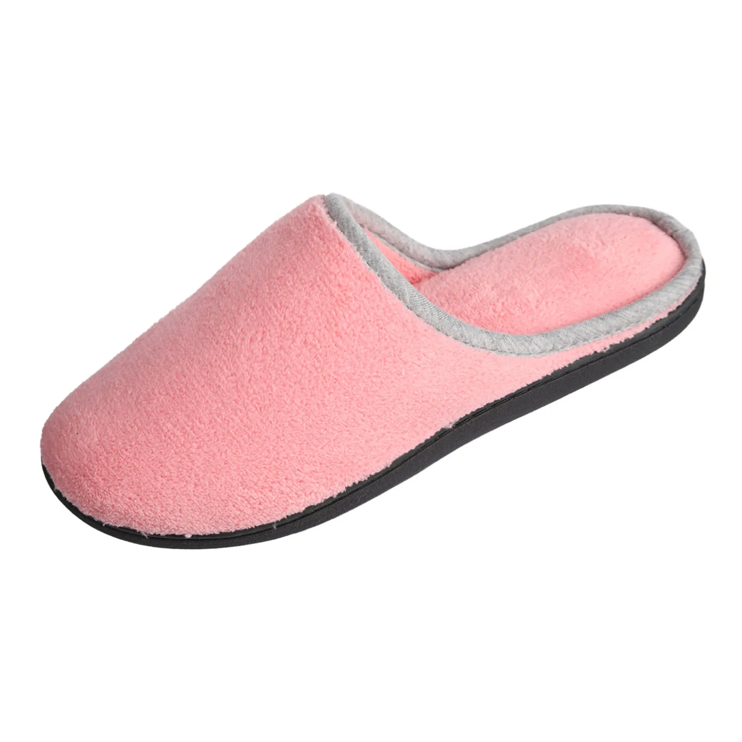 Roxoni Women’s Clog Slippers Microterry Memory Foam Comfy Footbed
