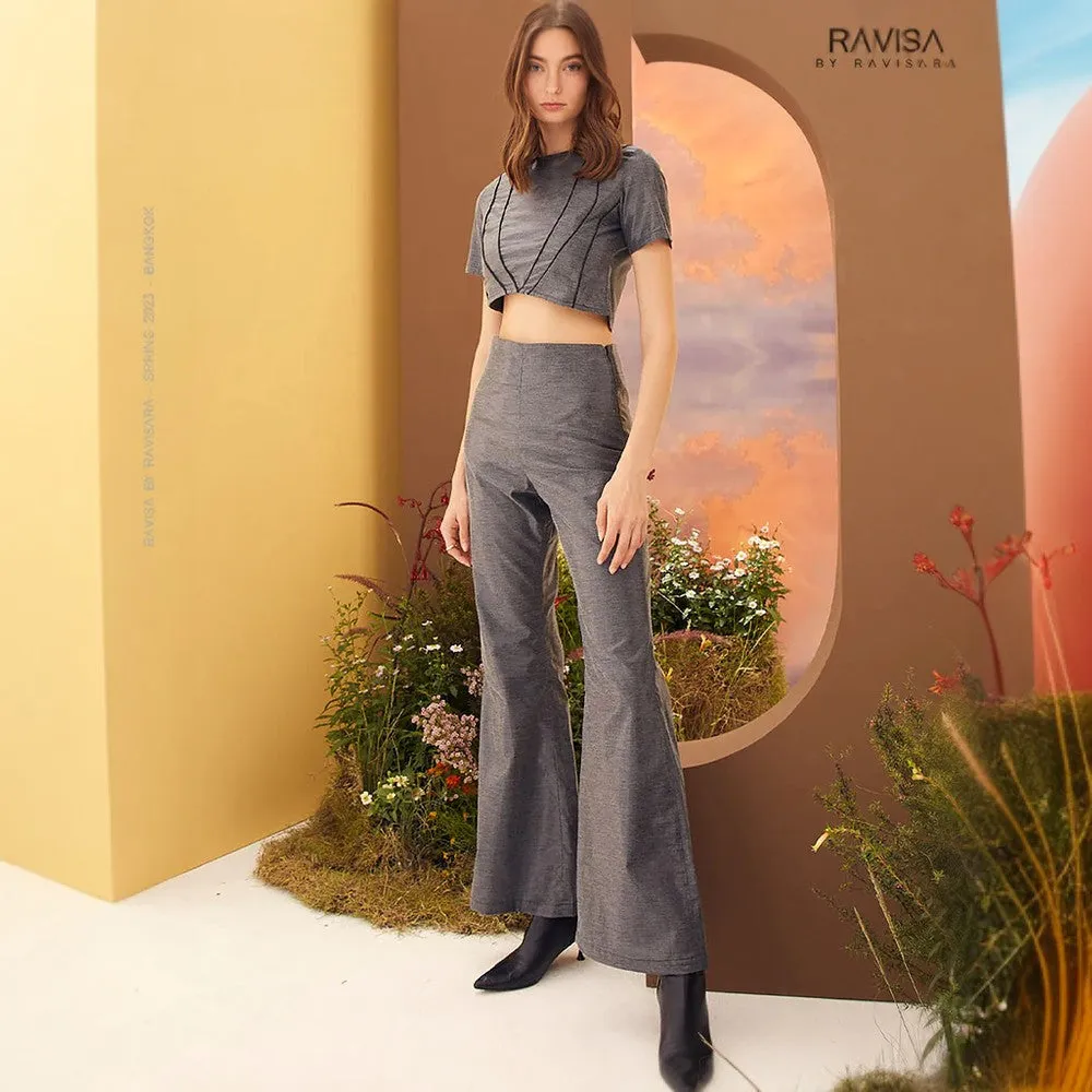 Scale Cropped Top