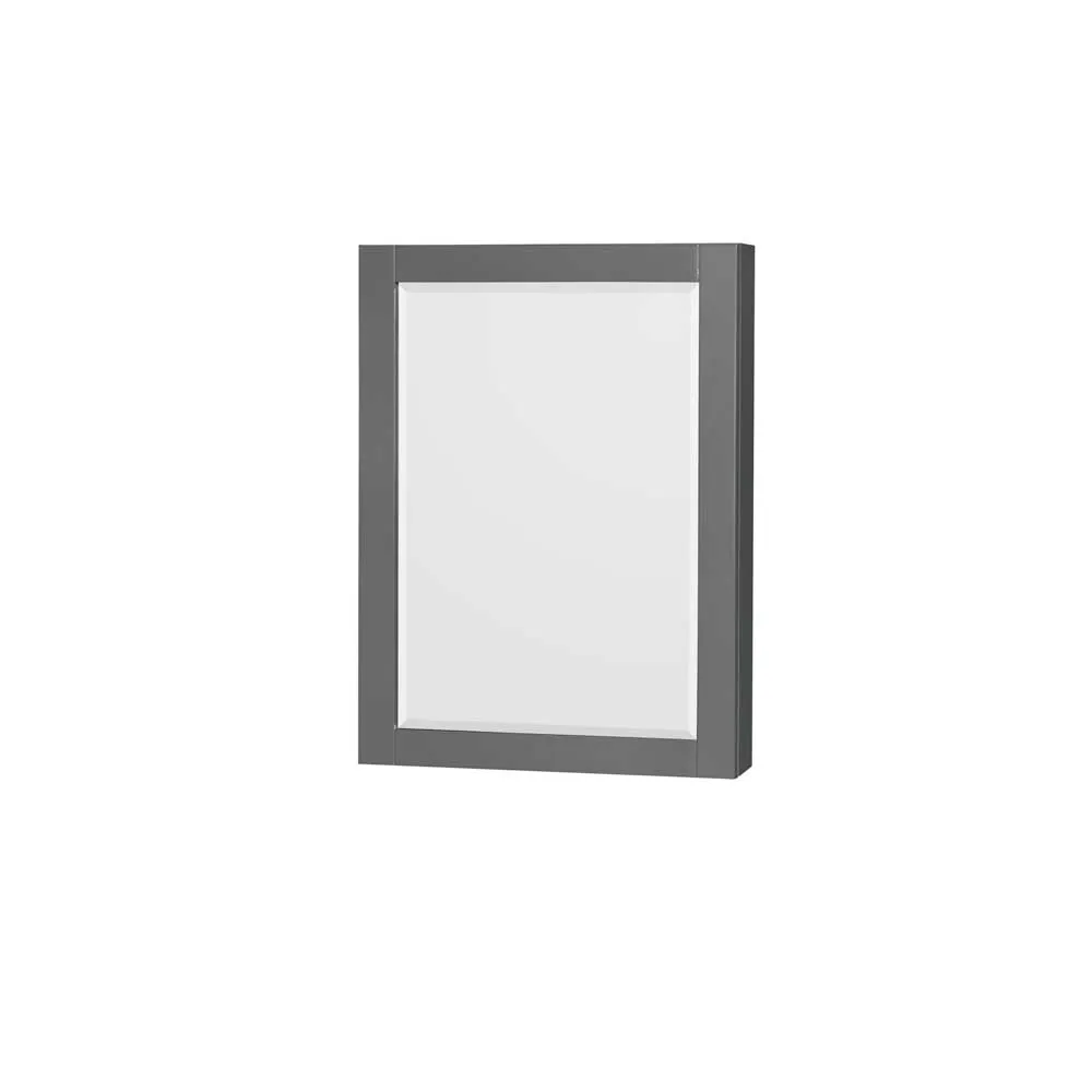 Sheffield 80 Inch Double Bathroom Vanity in Dark Gray