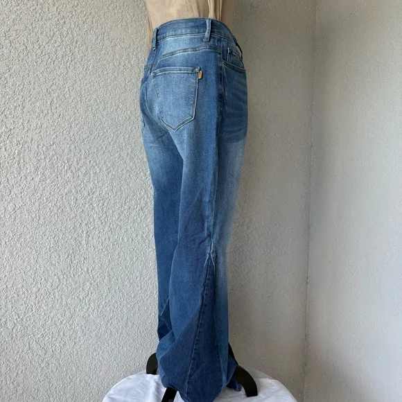 Sienna Color Block Flare Jeans - Size 1X