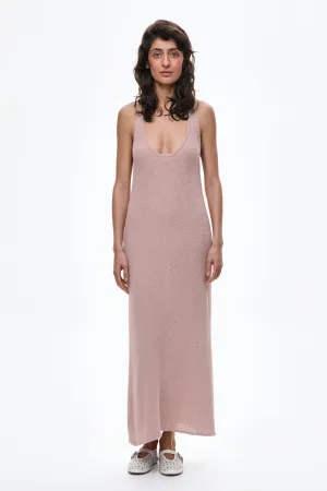 Silva Dress in Peony Pink
