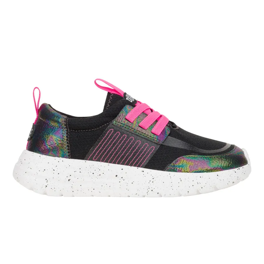 Sirocco Play Youth Brights - Black/Pink
