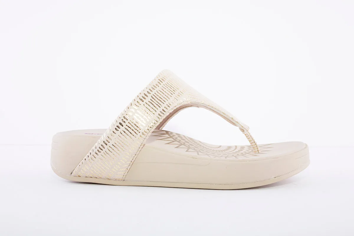 SKECHERS - TOE-POST MULE JUPITER - NATURE