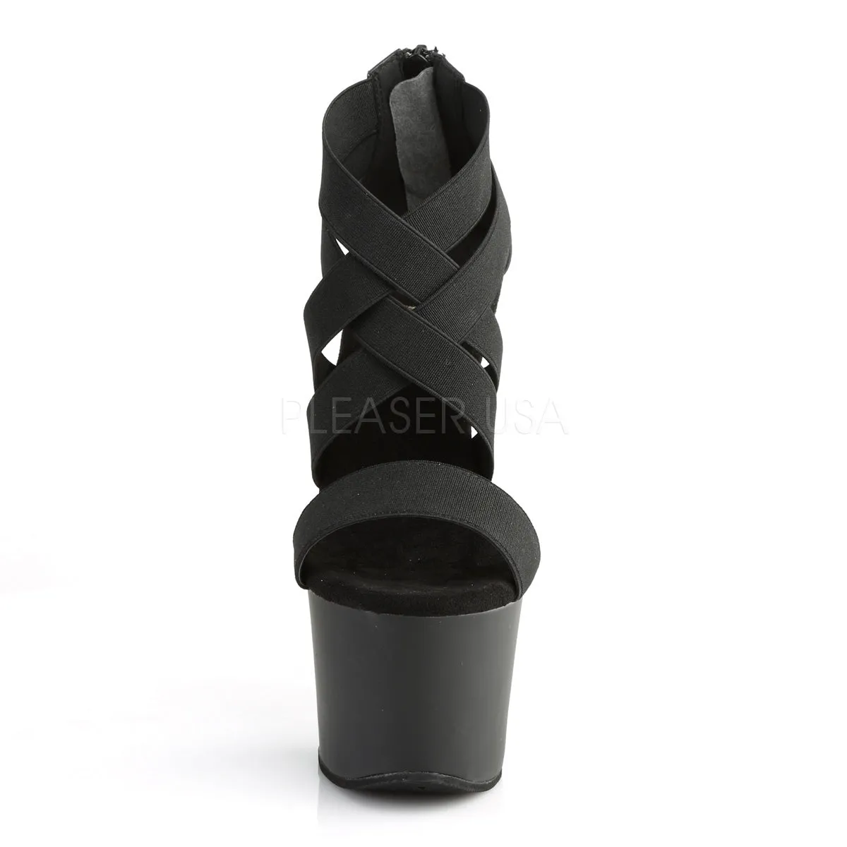SKY-369  Black Elastic Band/Black Matte