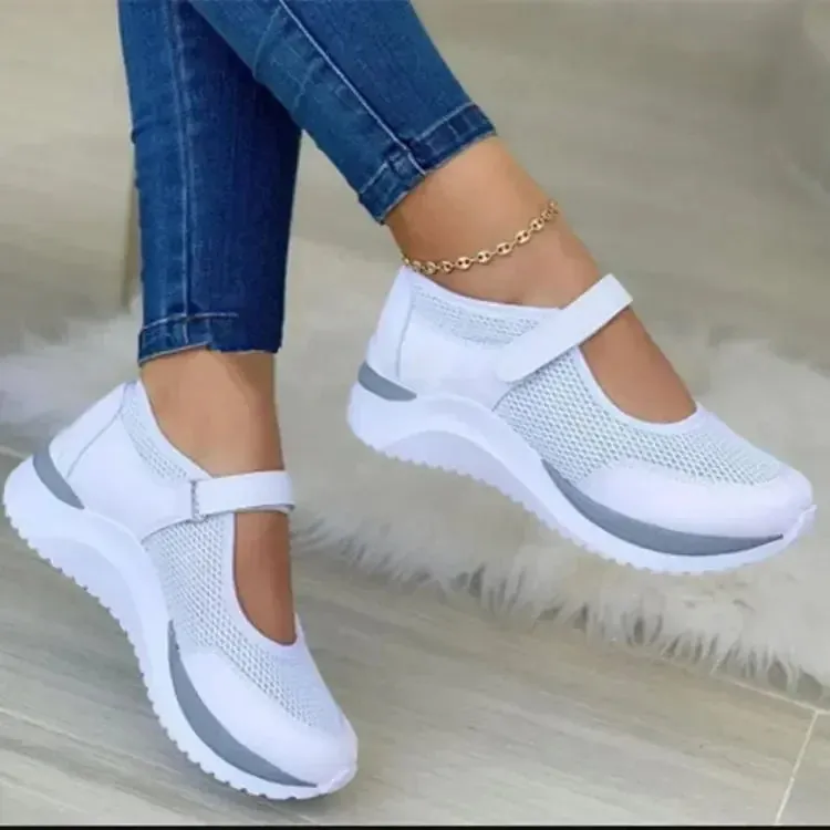 Sneakers Women Light Mesh Platform Hollow Out Sandals Shoes   Breathable Sports Shoes Women  Mujer
