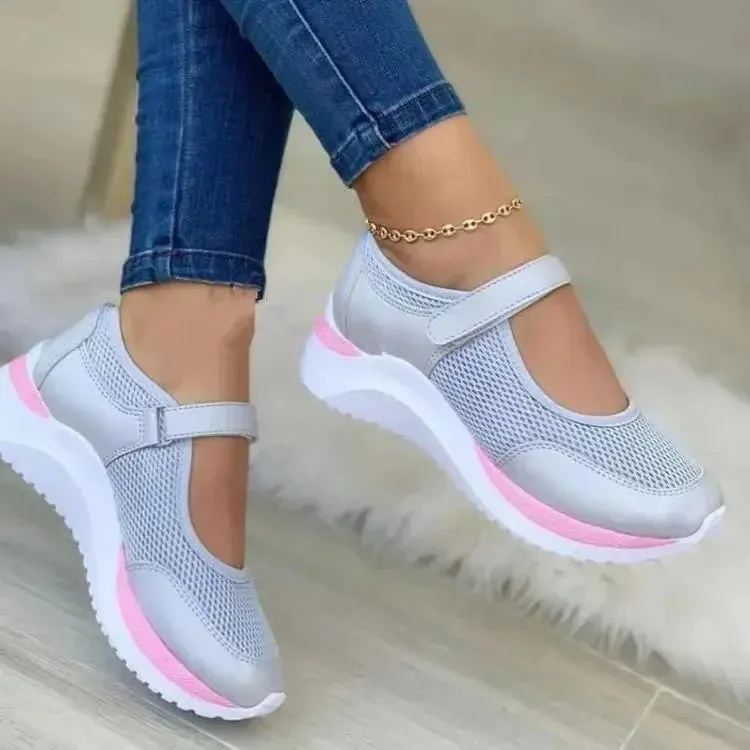 Sneakers Women Light Mesh Platform Hollow Out Sandals Shoes   Breathable Sports Shoes Women  Mujer