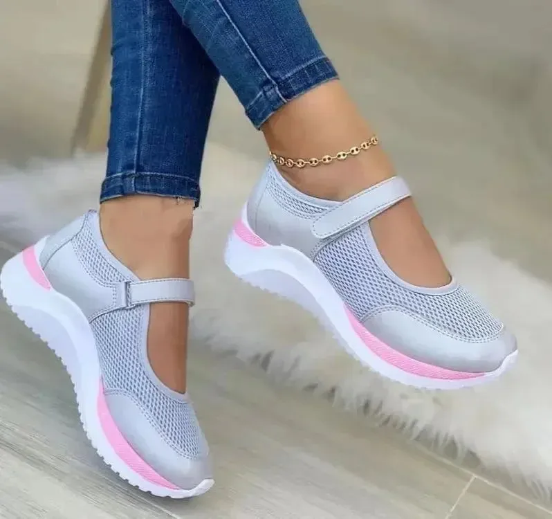 Sneakers Women Light Mesh Platform Hollow Out Sandals Shoes   Breathable Sports Shoes Women  Mujer