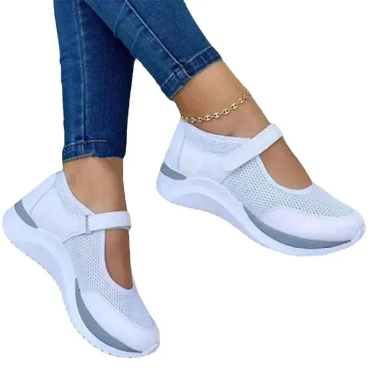 Sneakers Women Light Mesh Platform Hollow Out Sandals Shoes   Breathable Sports Shoes Women  Mujer