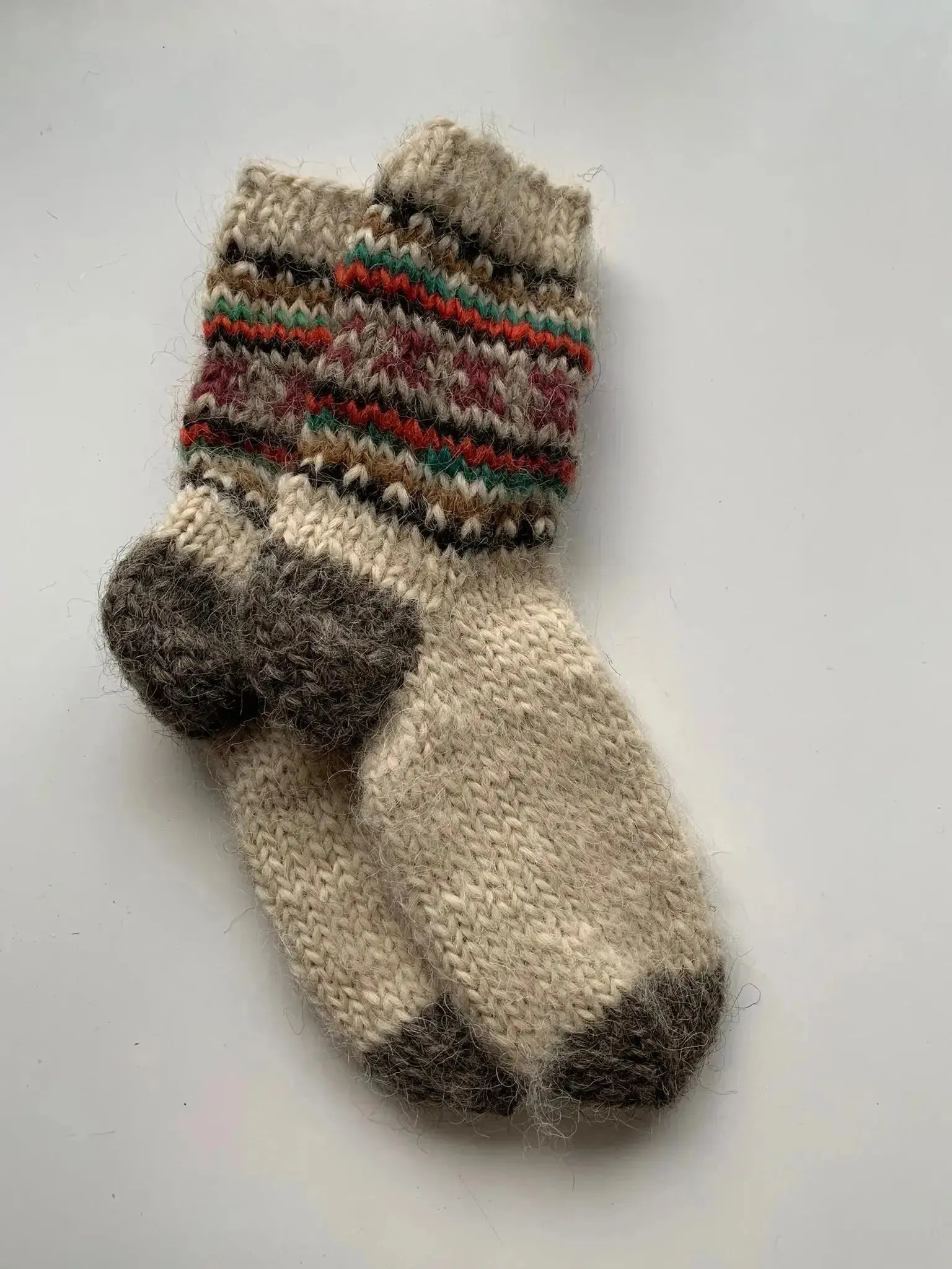 Socks  Wool Organic Knitted